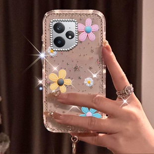 2026年 V20网红V25 春天闪钻巨好看适用realme真我NEO7手机壳全包GT5高级感GT5镶钻GT7新款 GT2保护套12女款