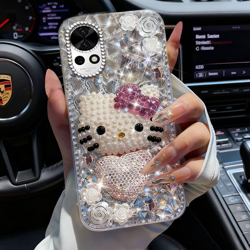 高端奢华镶钻手机壳，不掉钻，不发黄