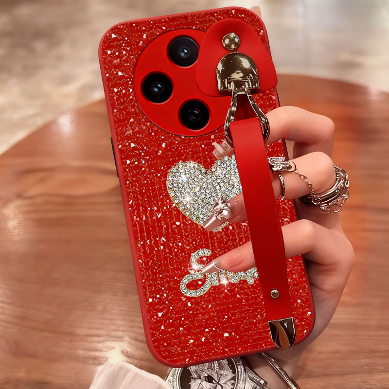 2026新款，磨砂光闪皮，带腕带更方便