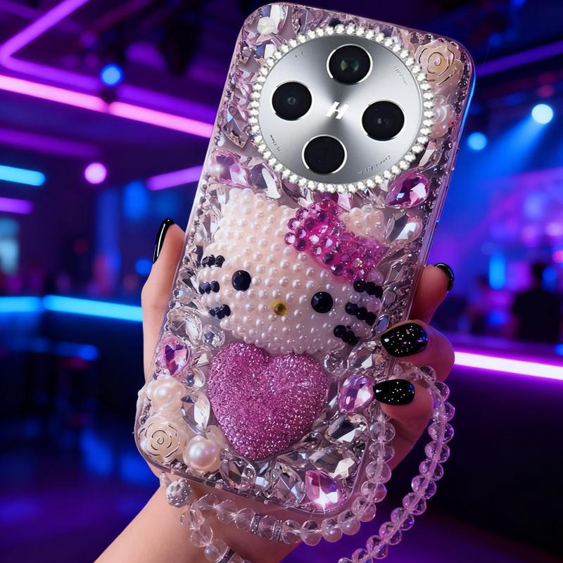 高端奢华镶钻手机壳，不掉钻，不发黄