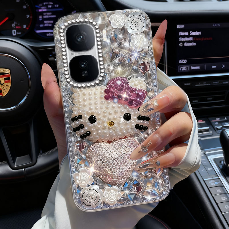 高端奢华镶钻手机壳，不掉钻，不发黄