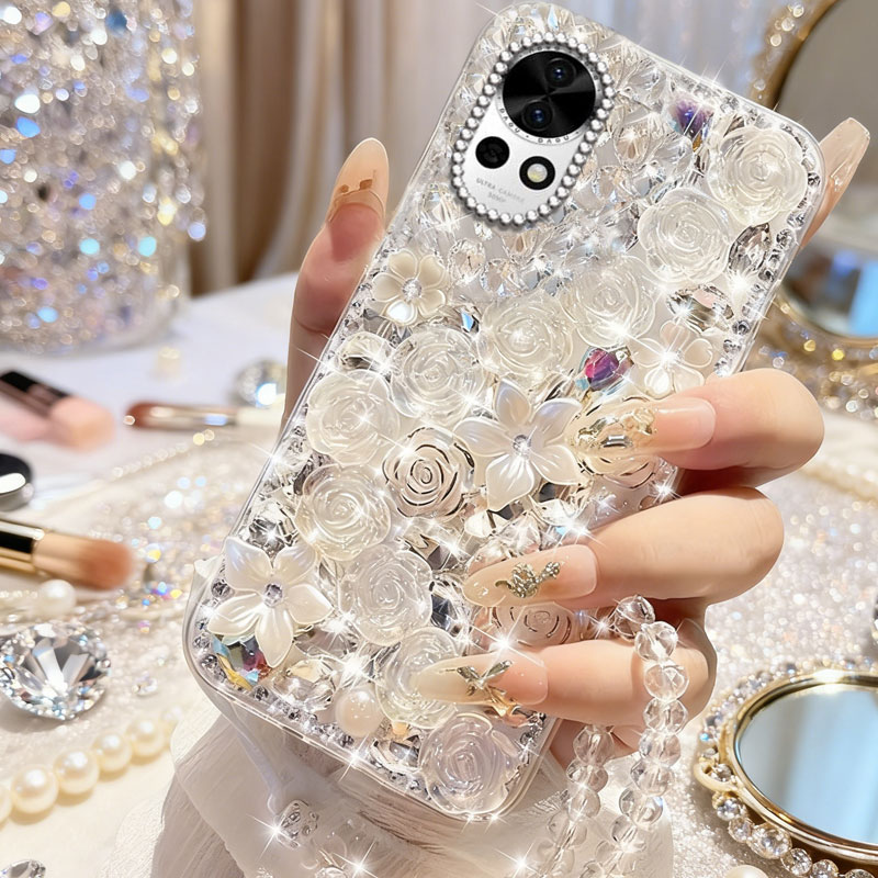 高端奢华镶钻手机壳，不掉钻，不发黄