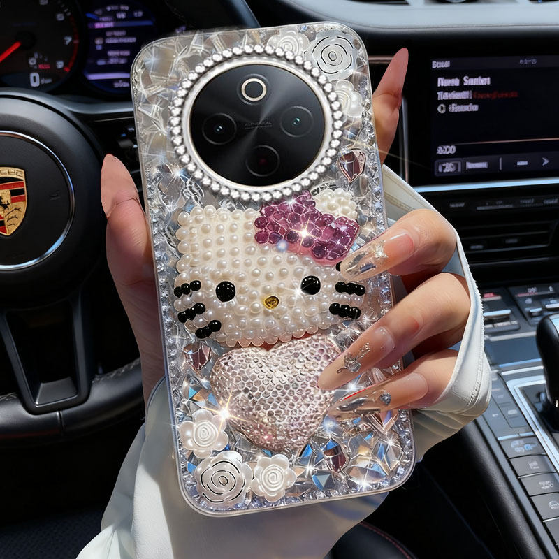 高端奢华镶钻手机壳，不掉钻，不发黄