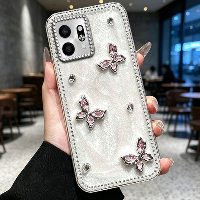 高级闪钻珠光白适用荣耀Play9T手机壳/2026年90mPlus网红80水钻7T新品60X硅胶60A女款hi80镶钻80外壳70z夏天