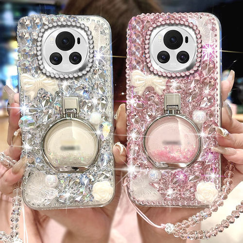 高端奢华镶钻手机壳，不掉钻，不发黄