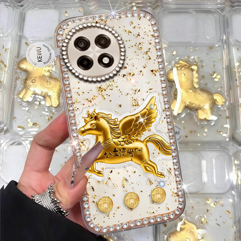 2026马年新款金箔，高端镶钻，仙女必备