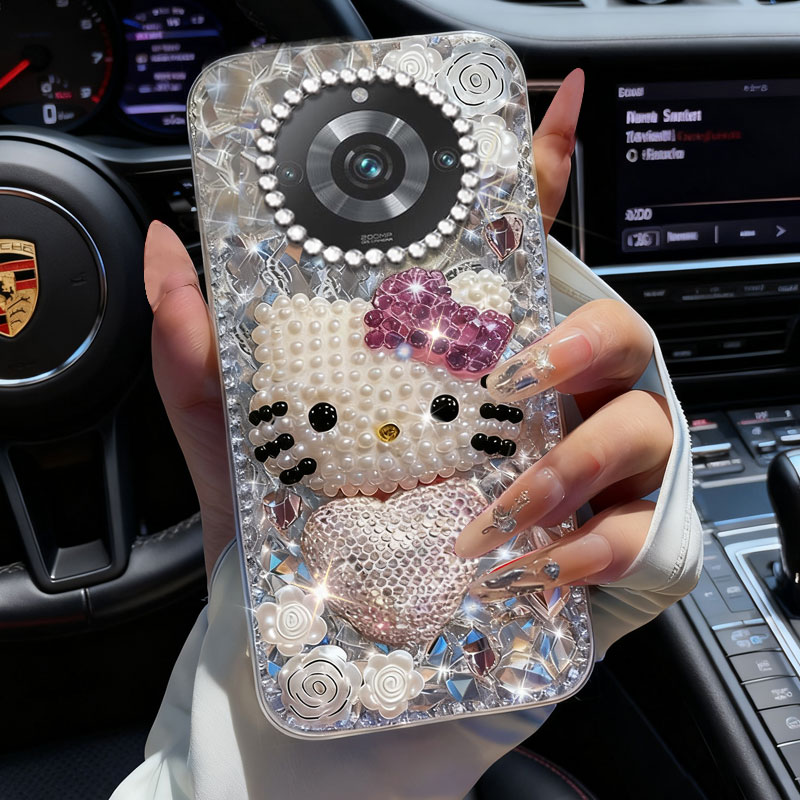 高端奢华镶钻手机壳，不掉钻，不发黄