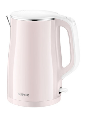 苏泊尔SW-15S03A电热水壶大容量快速烧水304不锈钢机身开水壶