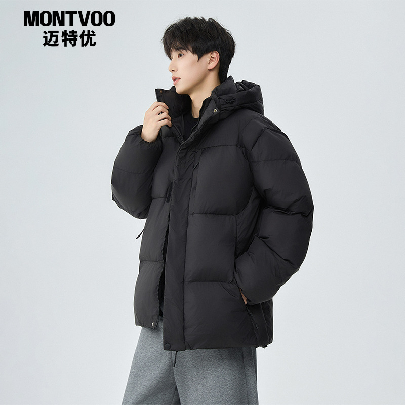 【温暖入冬】连帽加厚保暖棉服