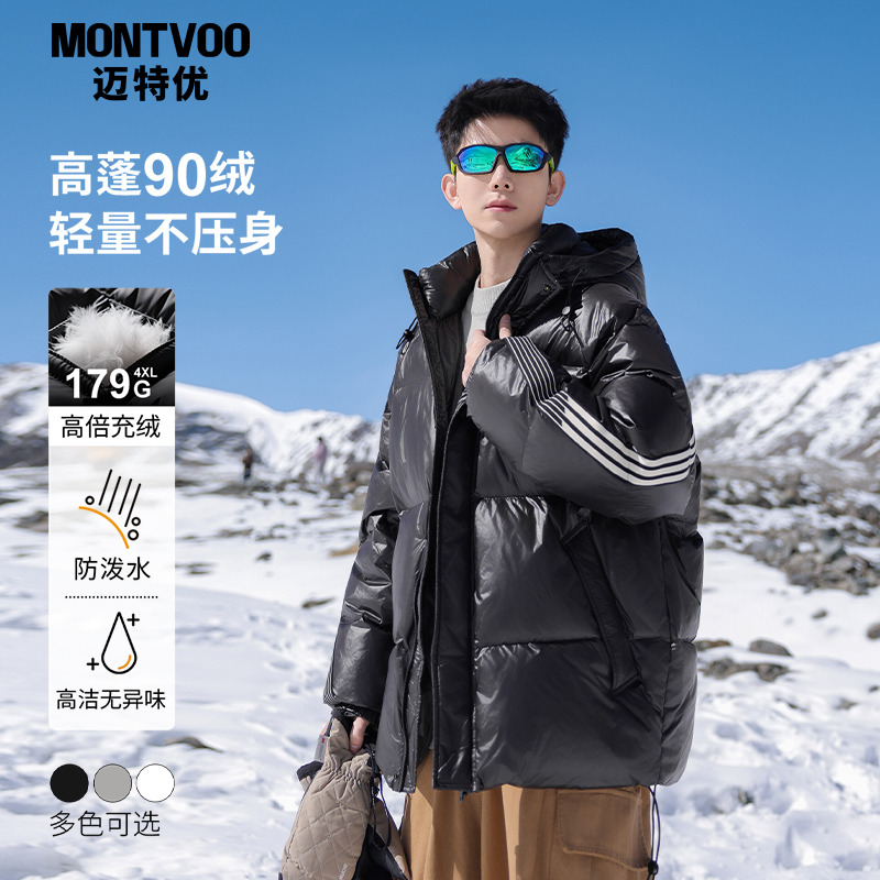 【暖暖入冬】加厚保暖户外羽绒服