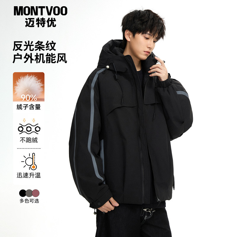 【冬季首选】机能风保暖羽绒服