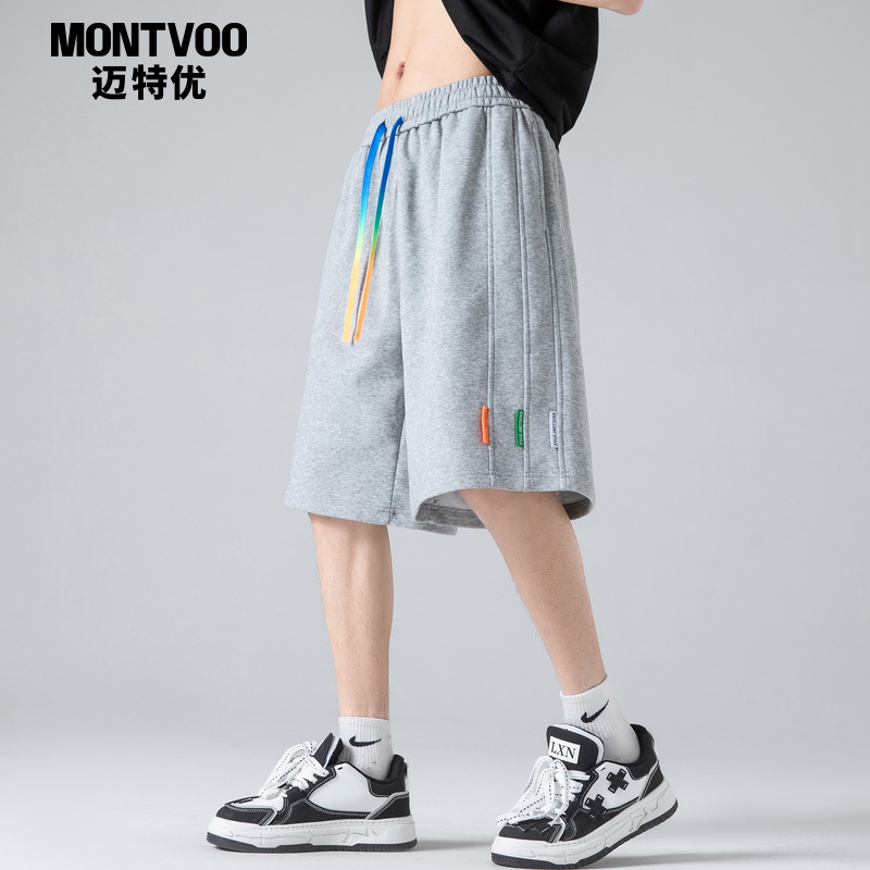 美式短裤迈特优宽松休闲