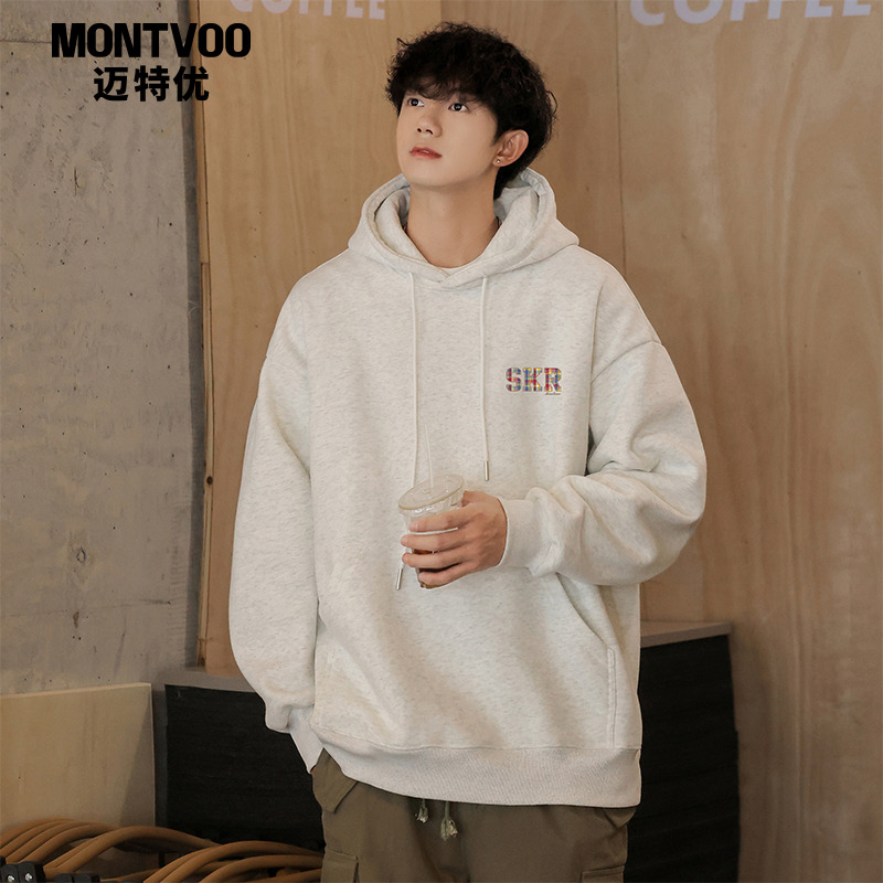 秋冬重磅连帽宽松卫衣