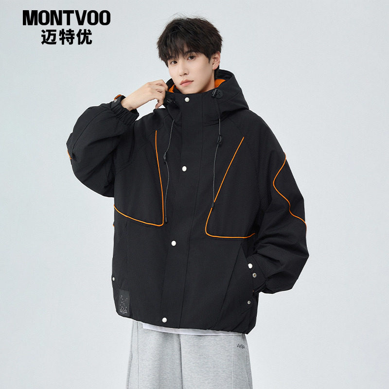 【过冬神器】加厚连帽派克羽绒服