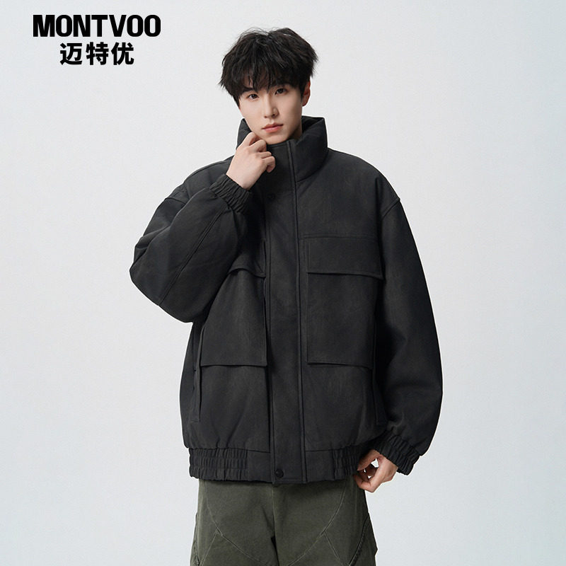【美式复古】工装羽绒服男士冬季
