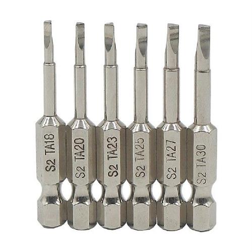 Durable Screwdriver Bits S2 Steel 1/4 inch Hex Shank