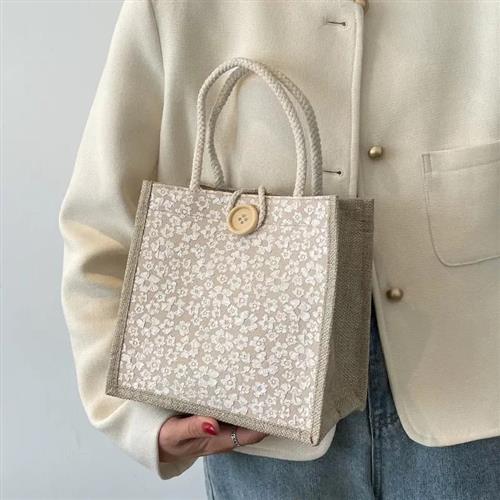 canvas tote bag bag for women hand bag sling bag手提麻布包包