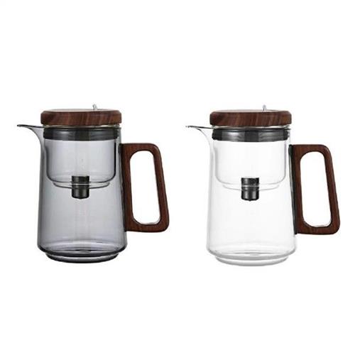 High Borosilicate Glass Teapot Elegant Clear Tea Kettle