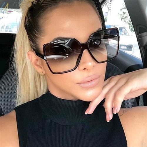 2023 Fashion Women Oversized Sunglasses Gradient Sun Glasses