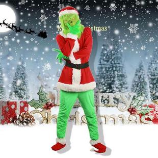 Clothes Christmas Cosplay Costume Santa Claus