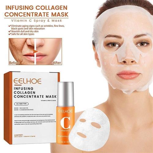 Collagen Film & Mist Kit Facial Skin Care Suit vitam