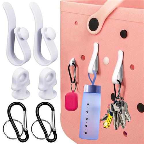 3Pcs Inserts Hooks Accessories for Bogg Bag Insert Charm Cup
