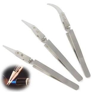 Tweezers Soldering PCS Reverse Tip