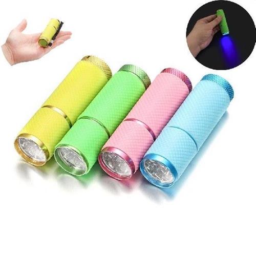 4 Colors UV Flashlight Ultra Violet Light Mini Torch Light