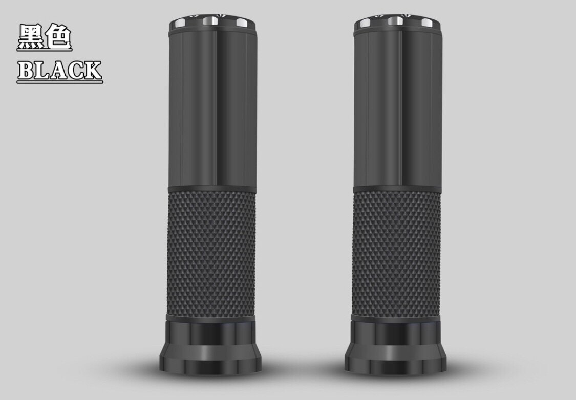 수정된 자동차 1722-빨간색 핸들바 고무 핸들바 세트 SUPPER GRIPS CNC 기술 새로운 BARRACUD