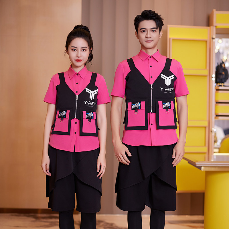 龙丽儿酒吧KTV服务员工作服套装