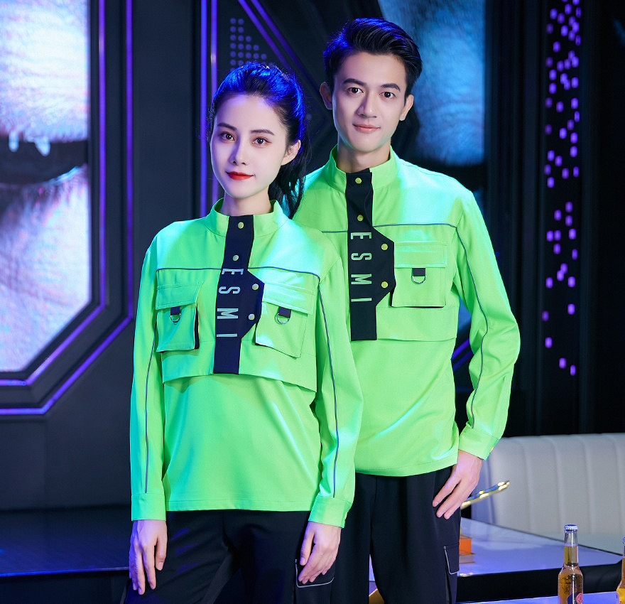 龙丽儿KTV夜场服务员工作服套装