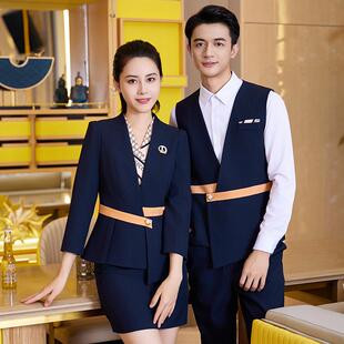 SPAdj公主服显瘦高定款 秋冬 养生会所夜总会迎宾包房足浴技师新品