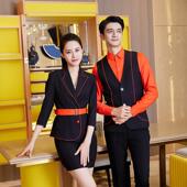 空姐男女台球俱乐部2024新款 公主KTV西餐厅服务员工作服定制logo