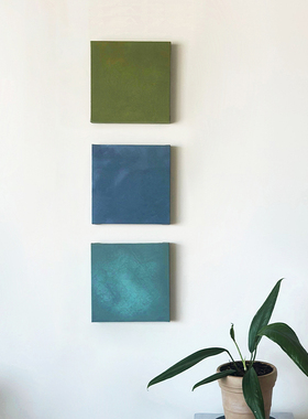 极简抽象纯色色块侘寂风沙发背景墙电箱装饰画设计师餐厅卧室挂画