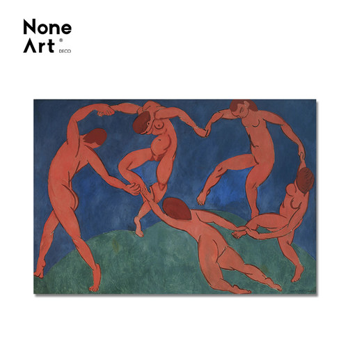 客厅卧室法式风野兽派ins装饰画