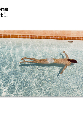 NONE ART大卫霍克尼波普北欧风轻奢客厅电表箱卧室墙面装饰画挂画