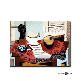 饰画无框画 装 手工装 裱 客厅酒吧餐厅卧室 毕加索 软装 抽象派