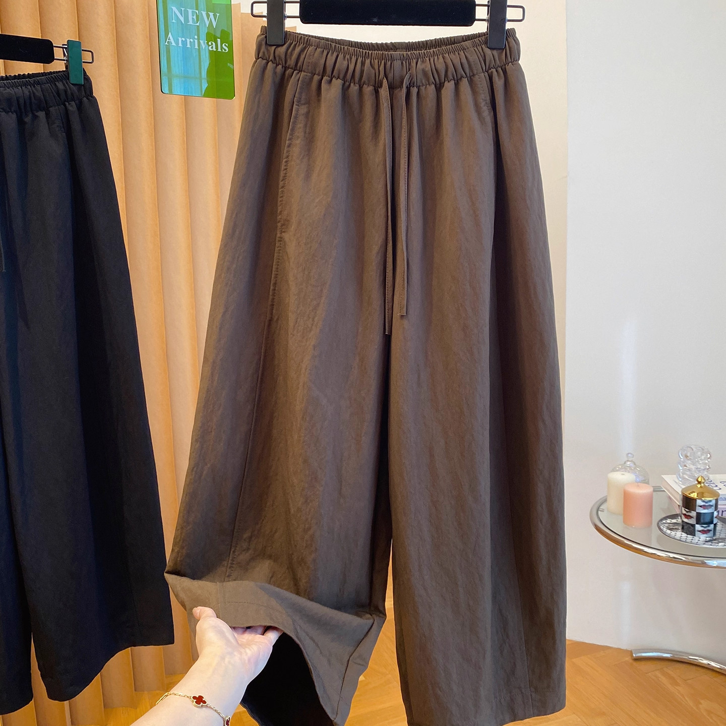 特大码300斤松弛感九分休闲裤男女春秋款宽松百搭哈伦裤直筒裤子2,男装,休闲裤,淘宝优惠券,粉丝福利购,淘宝优惠卷