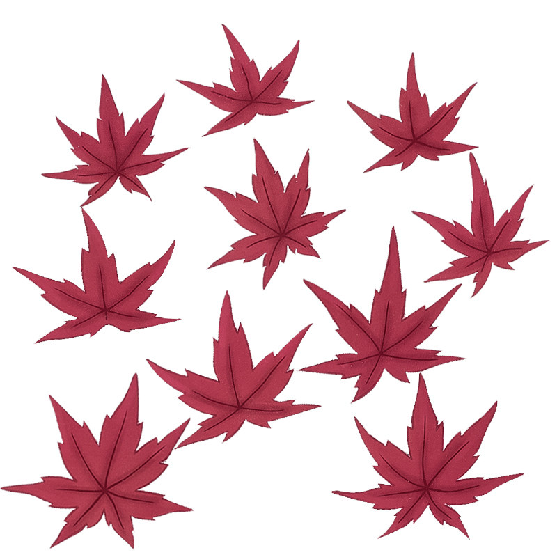 网红森系创意蛋糕装饰摆件仿真红枫叶叶片插件红树叶甜品台装扮,节庆用品/礼品,节日装扮用品,淘宝优惠券,粉丝福利购,淘宝优惠卷