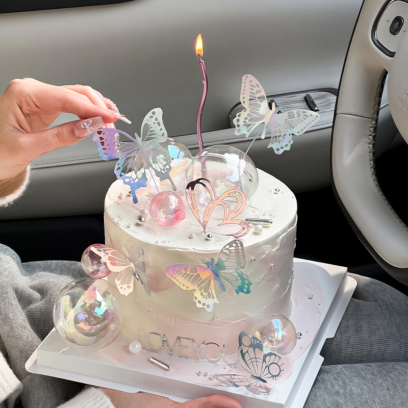 母亲节唯美浪漫蛋糕装饰