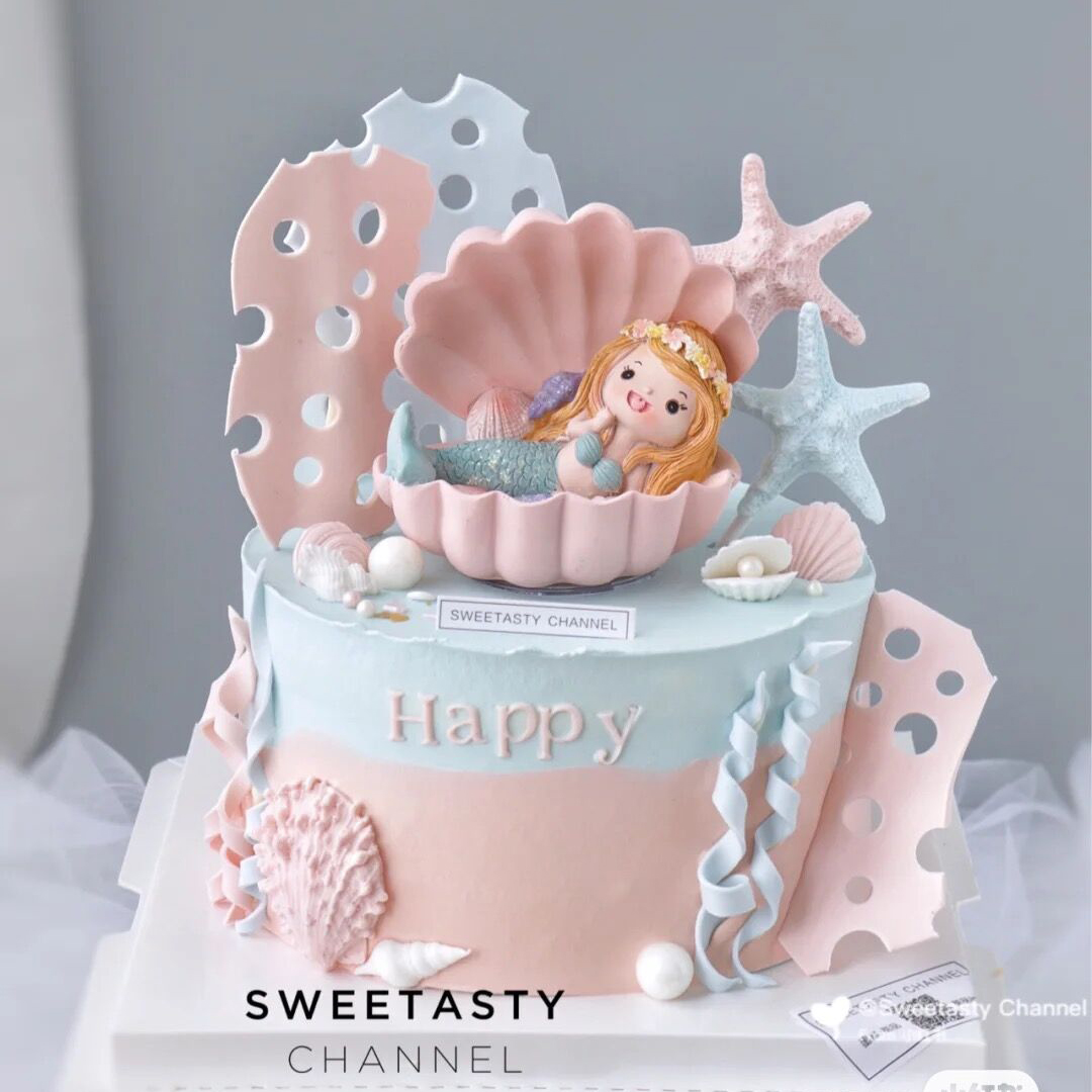 配件海洋主题创意用品蛋糕装饰