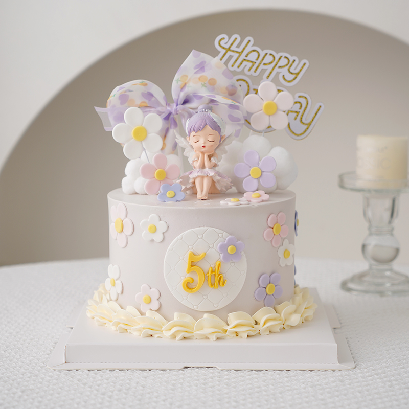 芭蕾舞女孩翅膀天使摆件