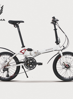 OYAMA欧亚马酷炫M990HD男女学生款式20寸27变速折叠自行车单车