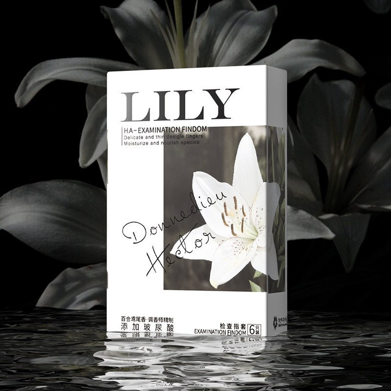 倍力乐lily玻尿酸水润手指套les拉拉t指尖情趣女指套成人女性自慰