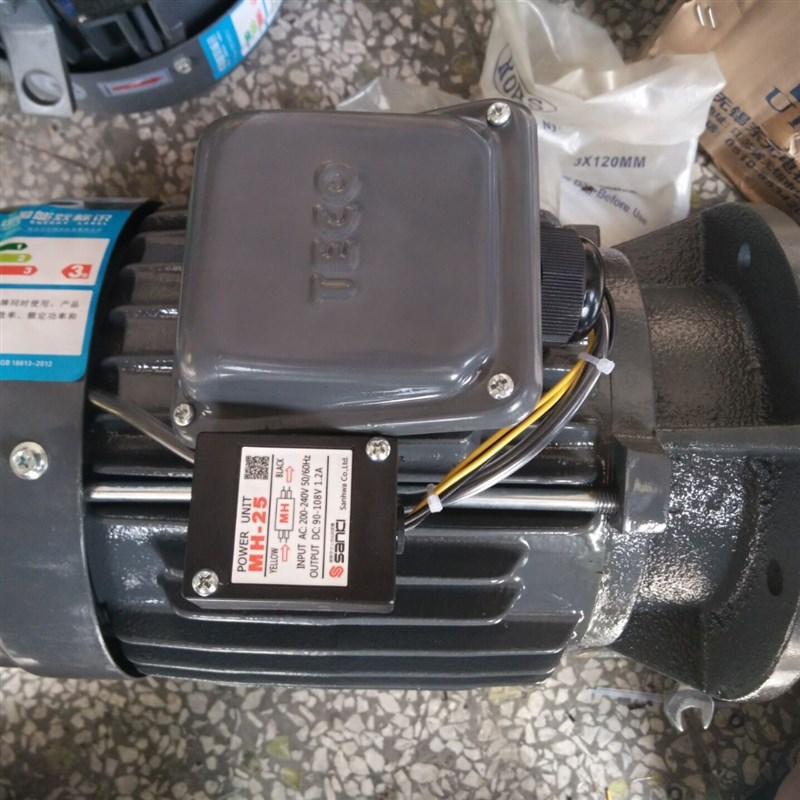 供应全自动垂直升降环行电镀生产线刹车马达TEGH112M1-4  3.7KW