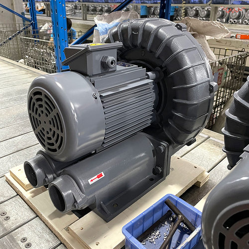 欧冠铝合金高压漩涡风机5.5KW锂电设备水产养殖配套风机漩涡气泵