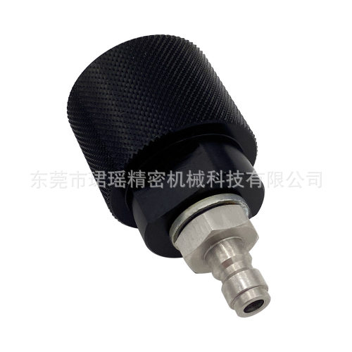 跨境供应CO2气瓶适配器 充气接头内牙G1/2 快速断开母头/公头8mm