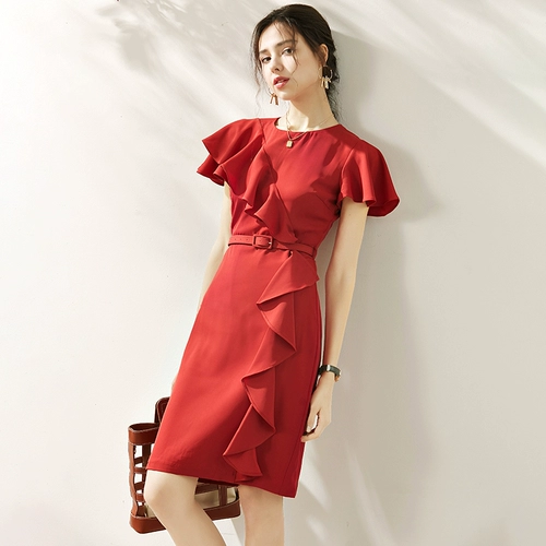 Весеннее платье, европейский стиль, французский стиль