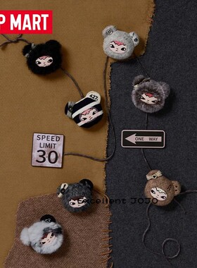 POPMART泡泡玛特小野HIRONO公路日志系列冰箱贴盲盒家居周边礼物