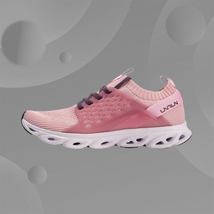 跑步鞋 李宁女子2018秋季 袜子鞋 李宁弧透气休闲运动鞋 ARHN136 新款